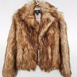 H&M fur coat